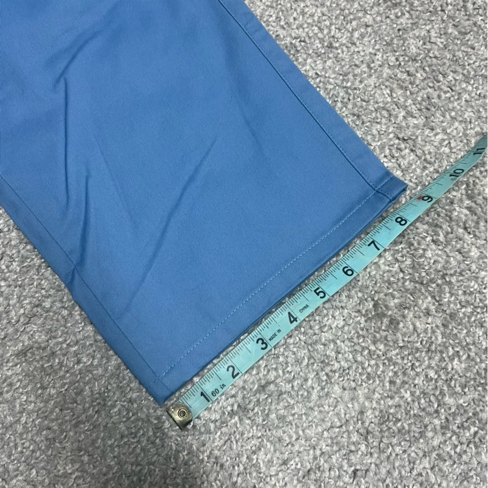 Peter Millar Pants Mens 35x29 Blue Chino Raleigh Washed Twill Pima Cotton NEW - Picture 3 of 11